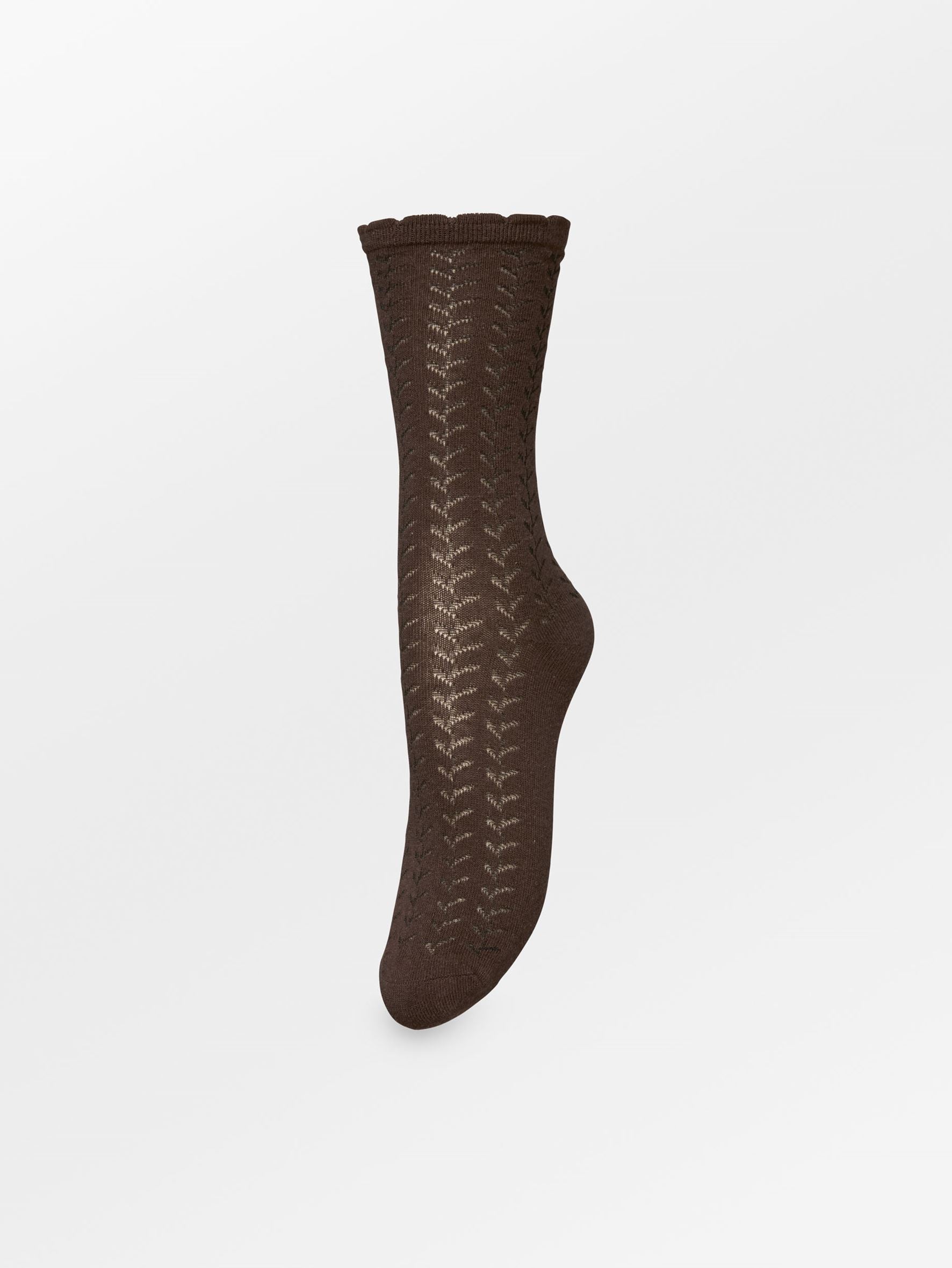 Becksöndergaard, Leofa Cotta Sock - Hot Fudge Brown, socks, socks, black week, black week