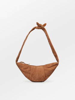 Becksöndergaard, Suede New Moon Bag - Leather Brown, archive, archive, sale, sale
