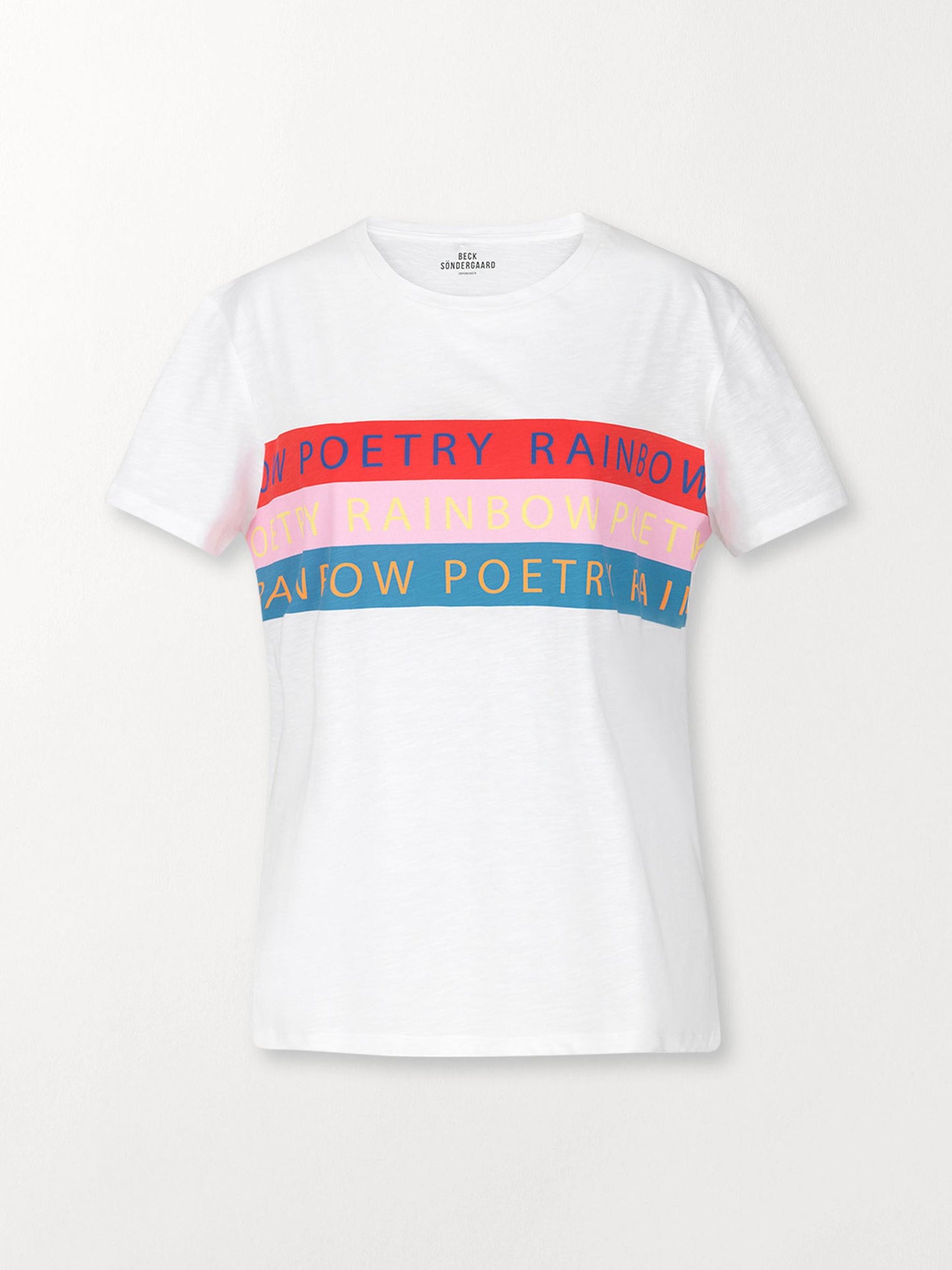 Rainbow Poetry T-Shirt Clothing   BeckSöndergaard.no
