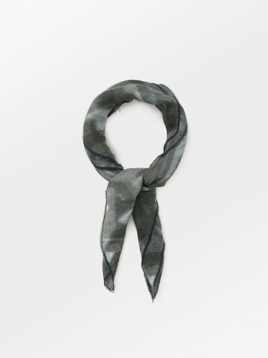 Becksöndergaard, Aceno Wica Scarf - December Sky Gray, scarves, archive, scarves, archive, sale, sale, scarves