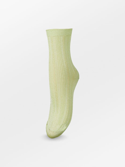 Glitter Drake Sock - Green Limeade Socks   BeckSöndergaard.no