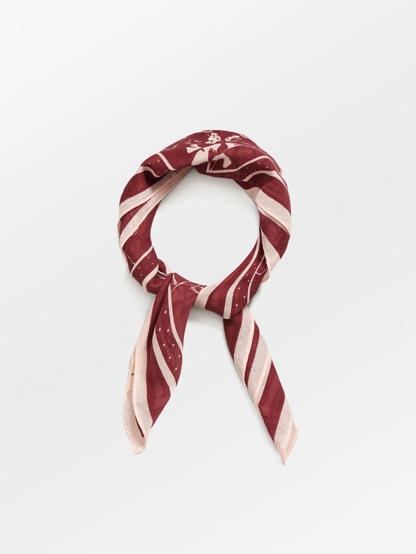 Becksöndergaard, Vilja Bandana Scarf - Zinfandel, scarves, archive, archive, scarves