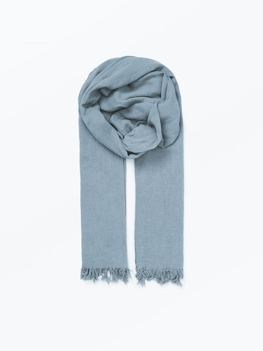 Becksöndergaard, Solid Gaze Ilkana Scarf - Dream Blue, scarves, archive, scarves, archive, scarves