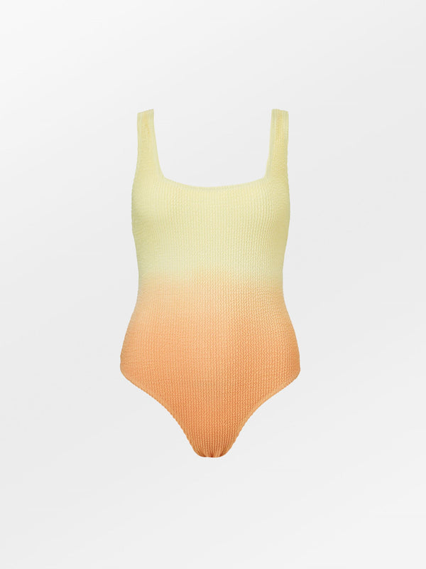 Becksöndergaard, Ombre Ella Swimsuit - Apricot, archive, archive, swimwear, sale, sale, swimwear