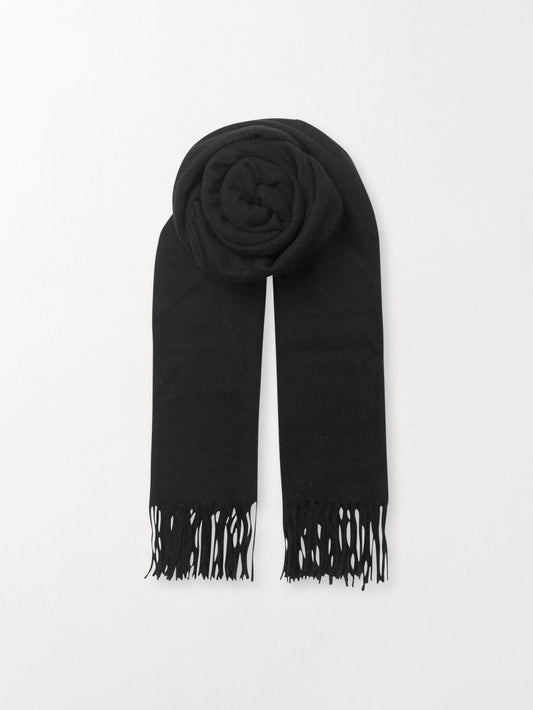 Crystal Edition Wool Scarf - Black OneSize   BeckSöndergaard.no