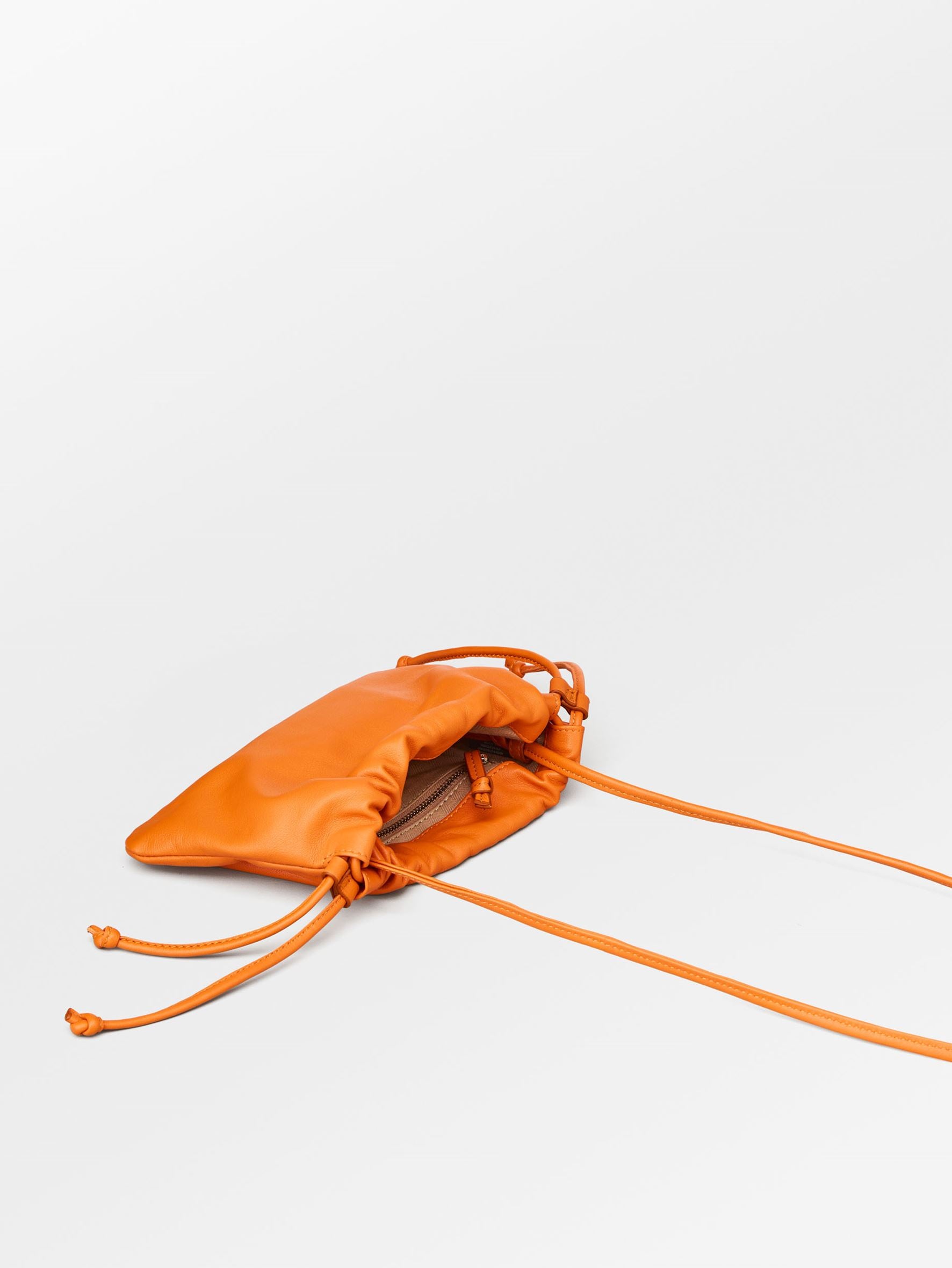 Lamb Adalyn Leather Bag - Orange OneSize   BeckSöndergaard.no