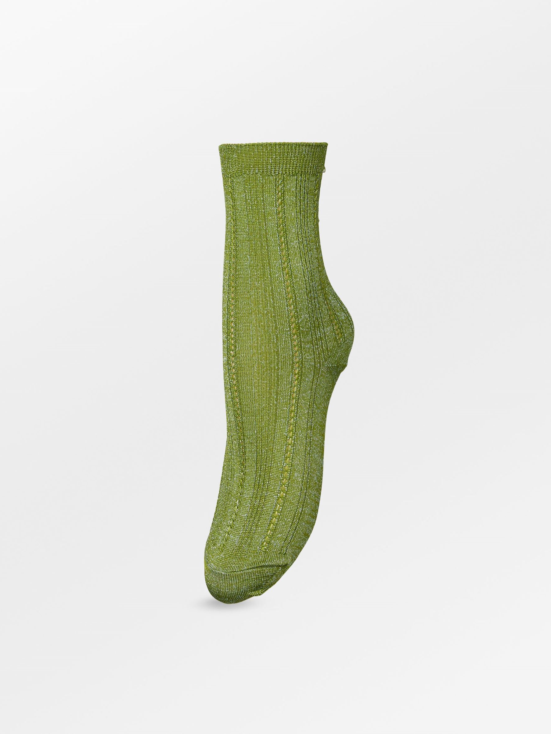 Glitter Drake Sock - Green Socks   BeckSöndergaard.no