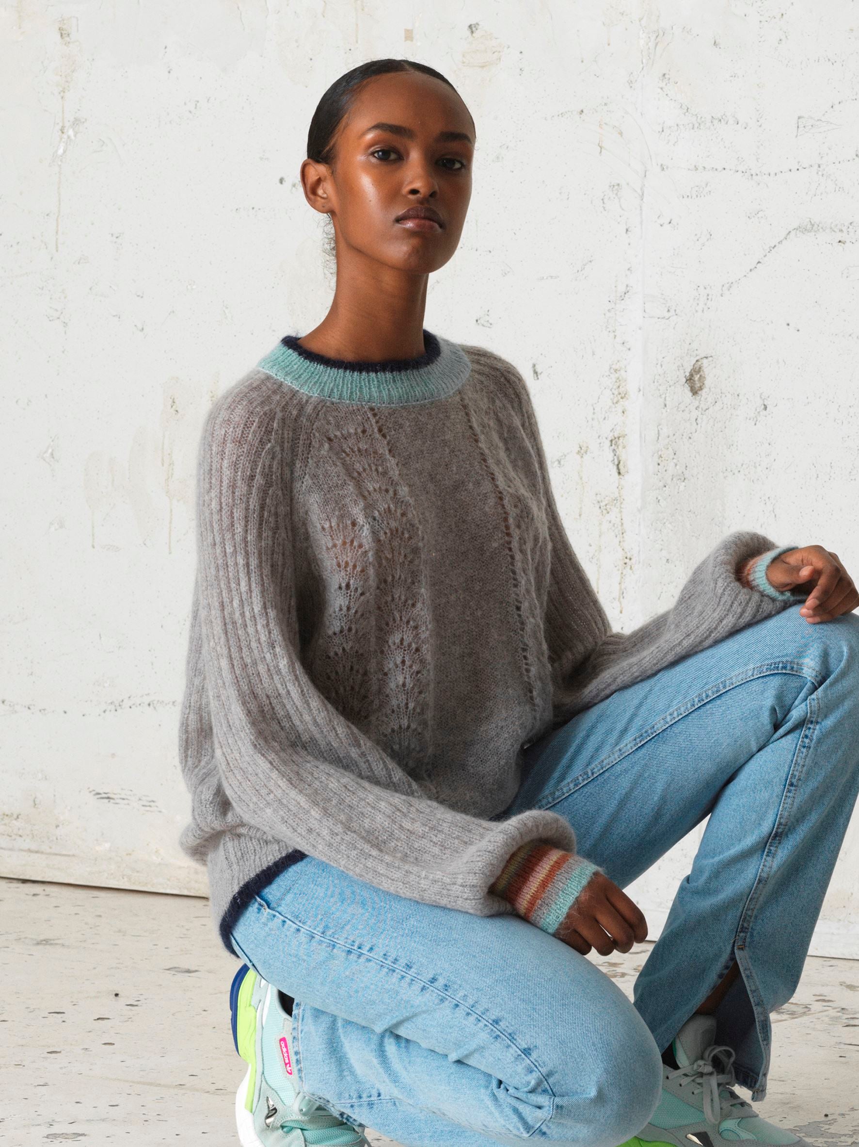 Solid Grace Sweater Clothing   BeckSöndergaard.no