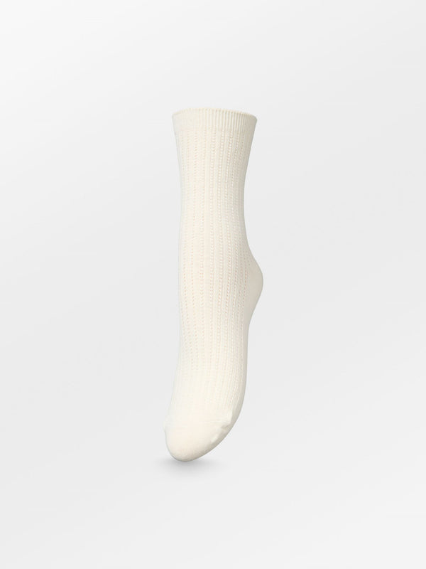 Becksöndergaard, Helga Crochet Sock  - White, socks, sale, sale, socks