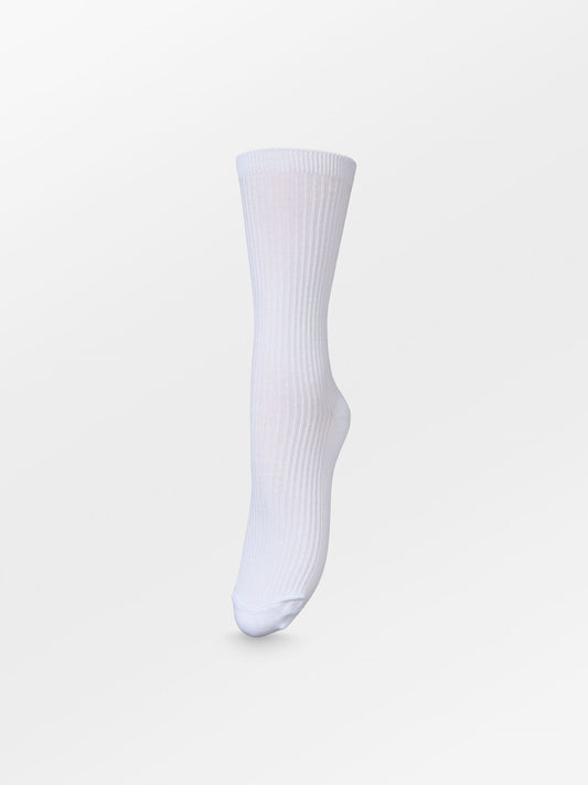 Becksöndergaard, Telma Solid Sock - White, socks, gifts, gifts, socks